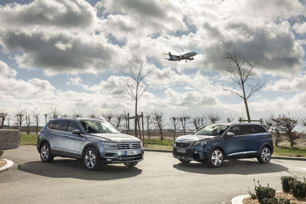 comparatif 5008 tiguan