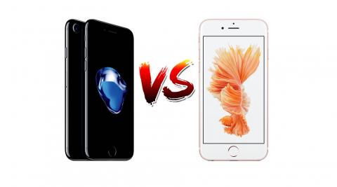 comparatif 6s et 7