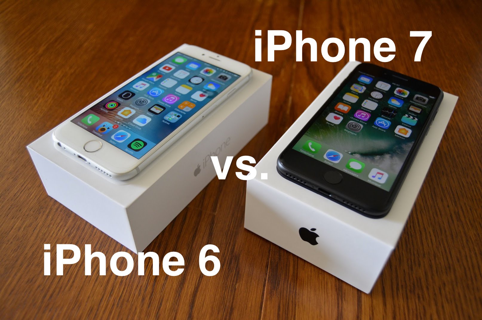 comparatif 6s et 7