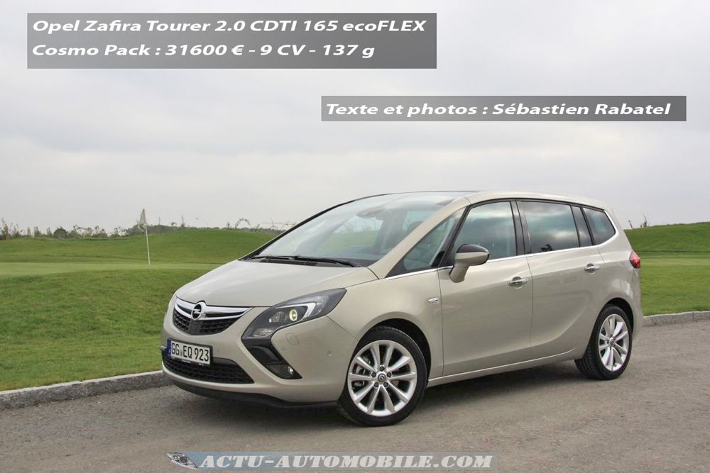 comparatif smax zafira tourer