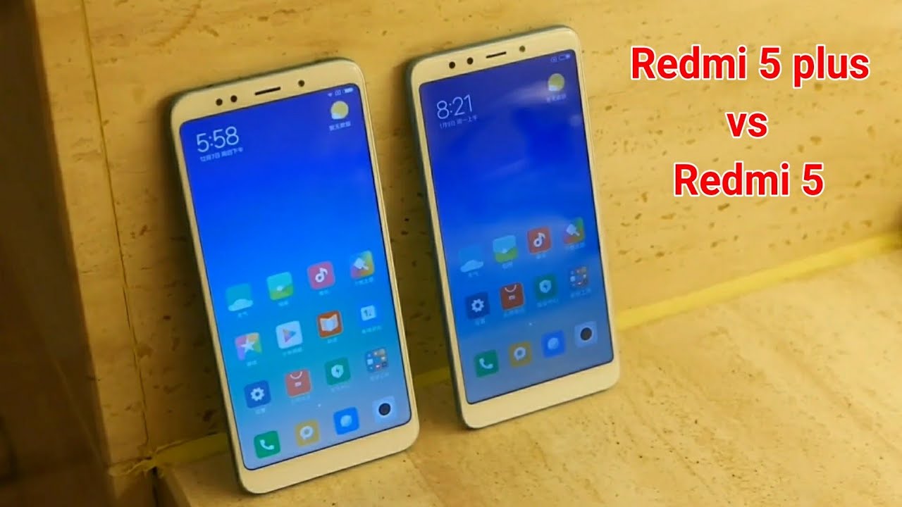 comparatif xiaomi redmi 5