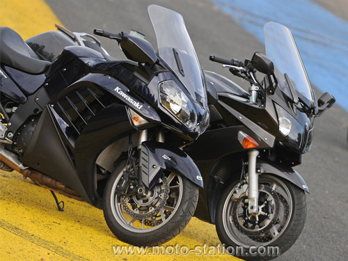 comparatif yamaha 1300 fjr