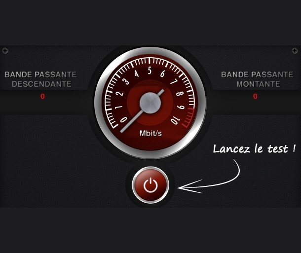 test de bande passante