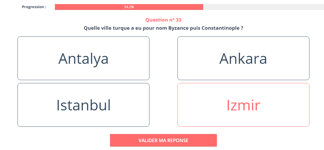 test de culture generale