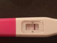 test de grossesse positif