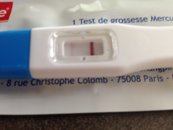 test de grossesse positif
