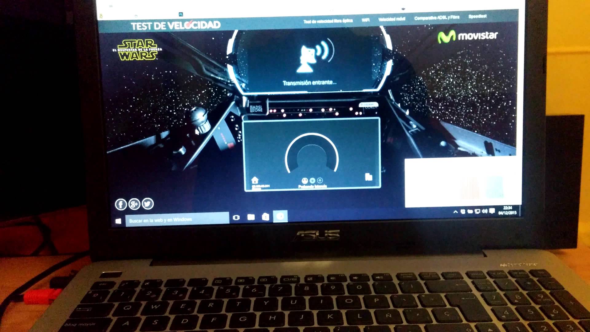 test de velocidad 300 megas orange