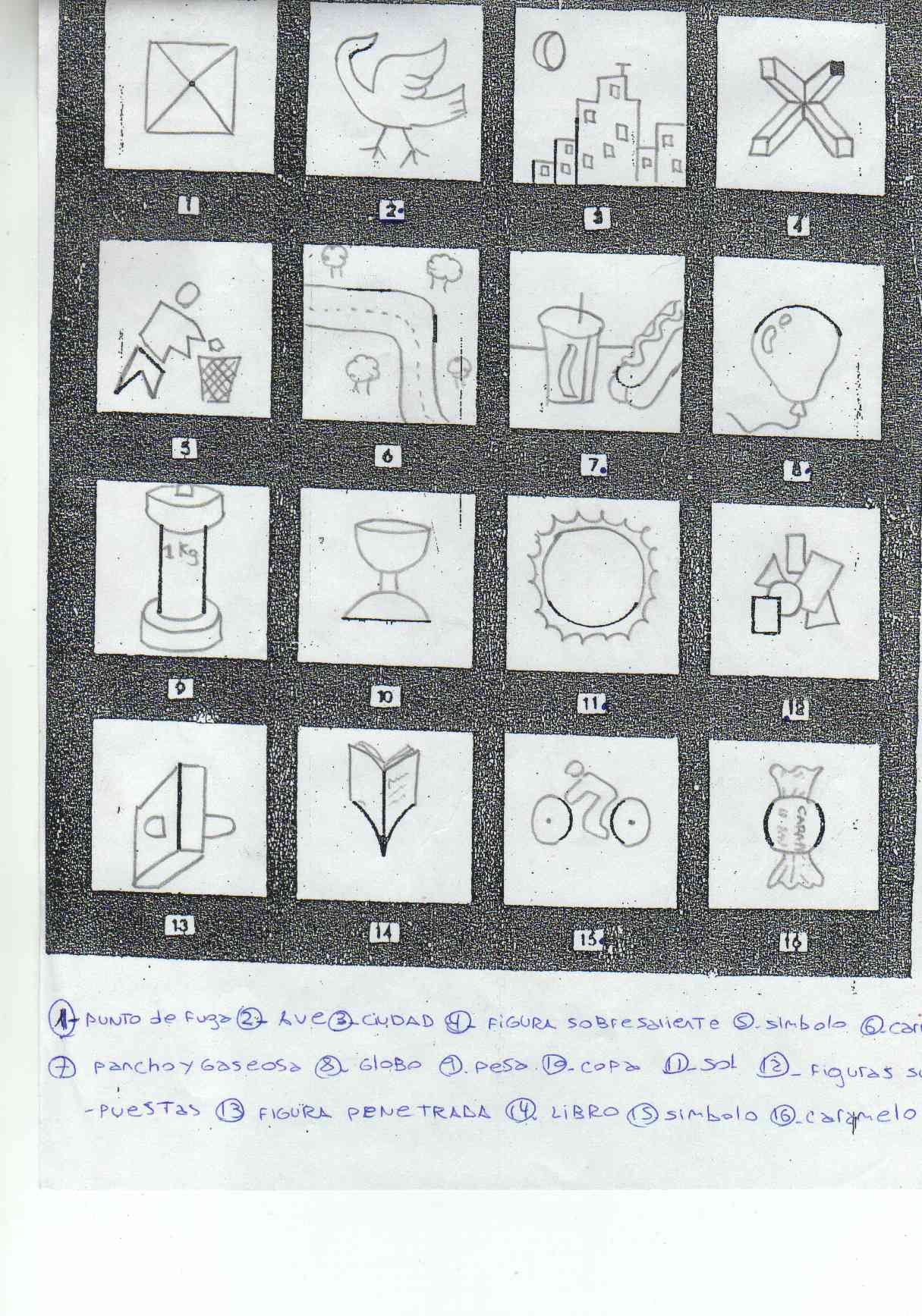 test de wartegg 16 campos
